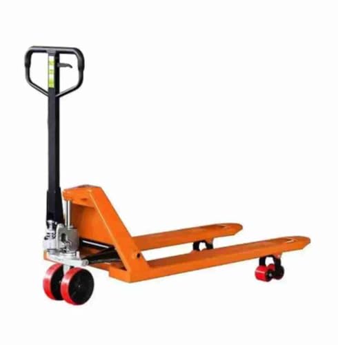 Image of Nutronics Hydraulic 2.5 Ton Hand Pallet Truck with Wide Forks for Warehouse, Factory Operations | 550 mm Fork Width Hand Pallet Truck | 2.5 Ton Capacity | Nylon Wheel 4pcs
