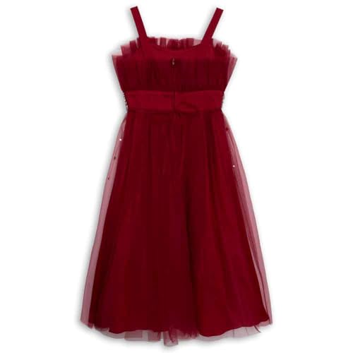 Speechless Girls' Sleeveless Sparkle Tulle Midi Party Dress2