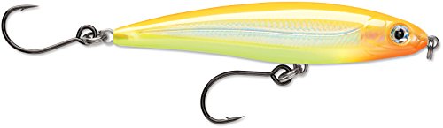 Rapala X-Rap Twitchin' Minnow 12 Bone SXRT12BNC: X-Rap Twitchin' Minnow 12 Bone Chartreuse