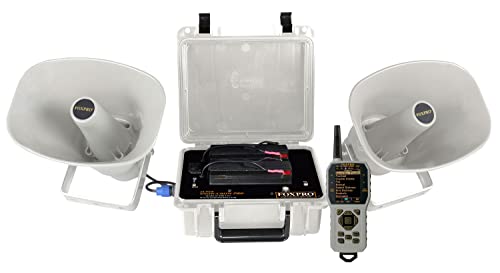 FOXPRO Snow Crow Pro Electronic Snow Goose and Crow Game Call Comes with 2 External Speakers and Remote
