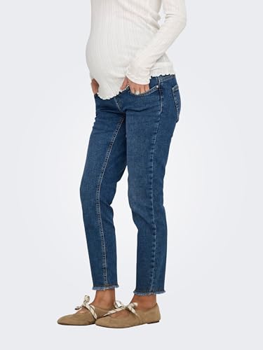 Jean ONLY MATERNITY avec bandeau de maintien extensible en denim souple S - 2