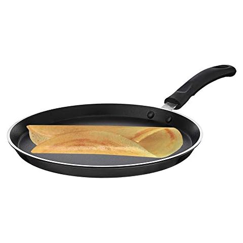 Satre Online And Marketing Dosa Pan/Non Stick Dosa Tawa Size- 290 mm,Thickness- 2.6mm / dosa tawa/dosa tawa non stick/dosa pan indian/dosa pan non stick,Color : Black and Brown Cover