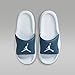 Nike Jordan Franchise Big Kids' Slides (Squadron Blue/Aura/White) Size 6