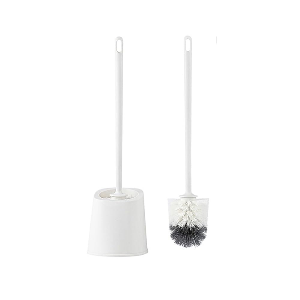 Toilet Brush Household Soft Bristle Round Head Wall Hanging Long Handle Special Set Clean
