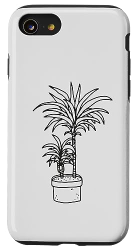 Dragon Tree Dracaena Yucca Palm Lily Case for iPhone SE (2020) / 7 / 8