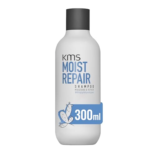 KMS MoistRepair Shampoo, For Dry & Damaged Hair, Repairs & Moisturizes, Vegan & PETA Approved, 300ml