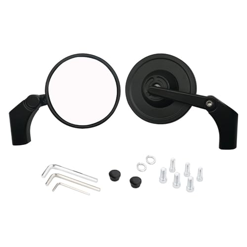 Espejos retrovisores de moto ajustables para Yamaha MT07 FZ09 XSR700 retrovisor giratorio