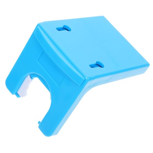 BUGUUYO ハンガー 壁掛けソープディッシュ オフィス用ボトルホルダー おしりふきホルダー 家庭用ボトルホルダー ローションホルダー Sky-blue Abs