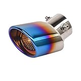 Le pot d'échappement de voiture pour tuyau est en acier inoxydable, ce qui est pour durable et a une longue durée de vie.