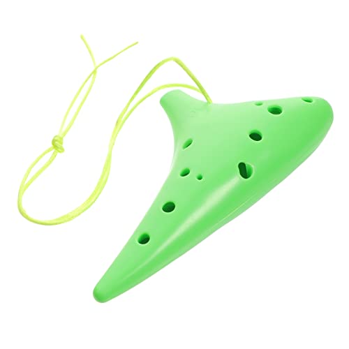 Toddmomy 12 Hole Beginner Traditional Musical Instrument Purple Plastic for Boys and Girls Music Practice