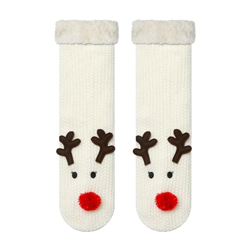 Cozy Fleece Fuzzy Socks for Women, Holiday Soft Cozy Fluffy Christmas Socks - image 1