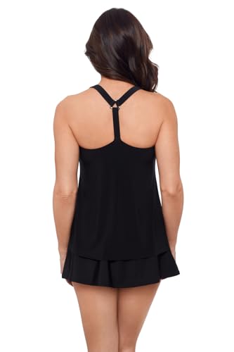 Aqua Green Women's Standard Y-Back Tankini Top3