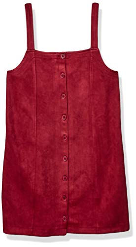 Jack By Bb Dakota Women's Scuba Faux Suede Jumper, Forest Berry, Large #TOP2