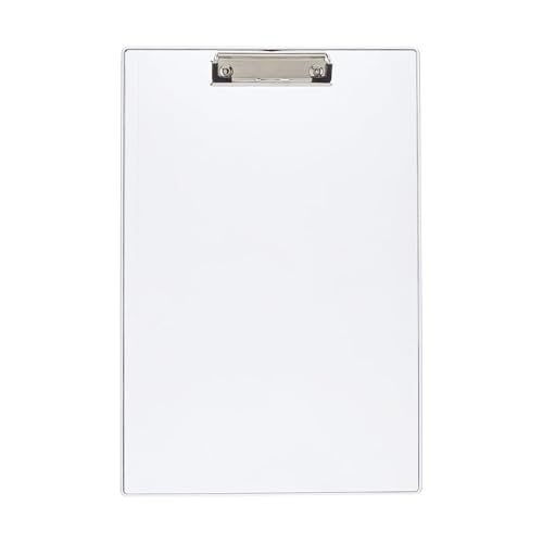Amazon Basics Paper Clipboard Writing Pad Clipboards Drawing/Writ...