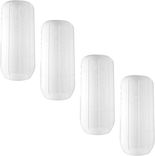 Deacocal-4-Pack-Reusable-Silicone-Travel-Accessory-Elastic-Sleeve-for-Leak-Proofing-For-Standard-and-Bulk-Travel-Sized-ToiletriesWhite