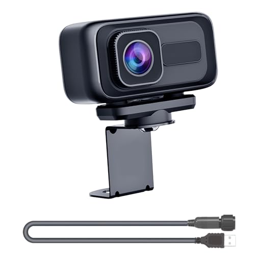 OBEST Dashcam Moto, Videocamera Anteriore, Action Cam 1080P Fotocamera, Mini Sports Camera, grandangolo 120°, impermeabile, telecamera d'azione Wi-Fi, registrazione in loop e visione notturna