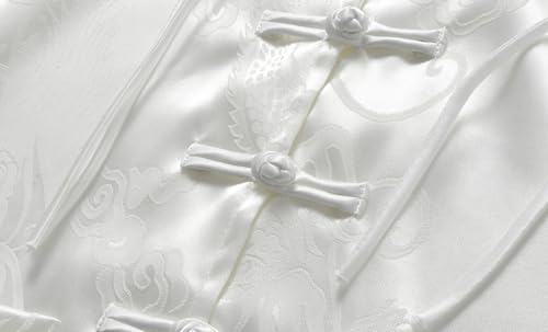 LittleSpring Boys Girls Chinese New Year Clothing 2 Piece Tang Suit 3-12 Years4