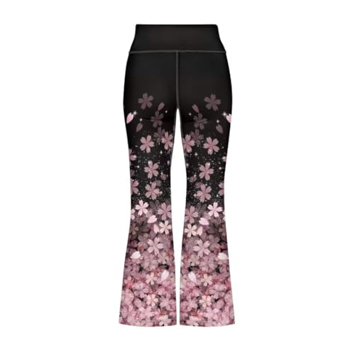 Girls Flare Leggings 5-14T Cute Bell Bottoms for Girl Yoga Pants for Gym2