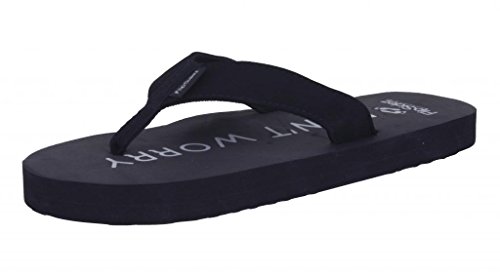 FlipSidez Womens Don't Worry BE Happy Flip Flops