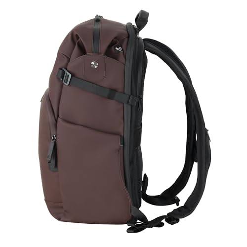 Image of Vanguard VEO Lite B25L Capacity Camera Backpack, Lightweight with EVA Divider & Multi-Access - Chocolate