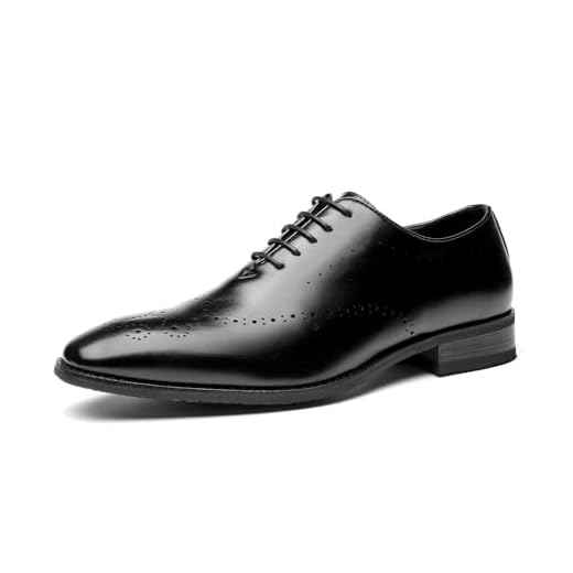Sapato social masculino Brogue Wingtip Oxford Vintage Business Formal Office, Preto, 38