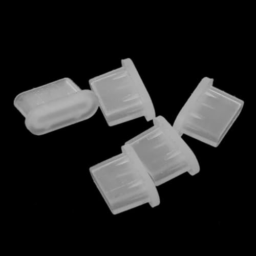 10Pcs Black Type-C Dust Plug Smart Phone Accessories, USB Charging Port Protector Silicone Cover Anti-Dust Plugs Upkeep and Repairs - Thumbnail 7