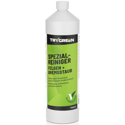 Spezialreiniger Felgen+Bremsstaub - KONZENTRAT gegen Bremsstaub etc. - Ergibt 10 L Reinigungslösung! (1 l (1er pack), Flasche)