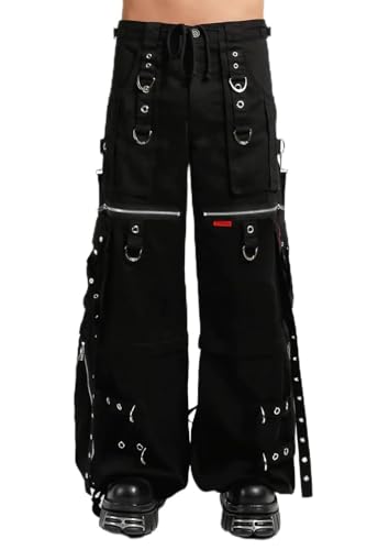 X-Strap Zip Off Pants [BLACK/BLACK]