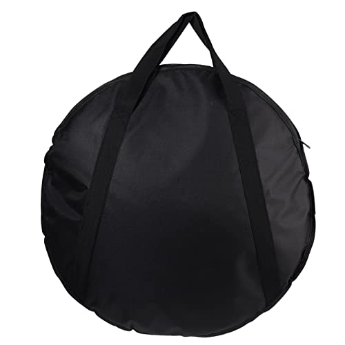 GALPADA Wear Resistant Cymbal Storage Bag Durable Oxford Tote Pouch for Safe Instrument Transport Professional Organizer with Inner Pocket for Accessories Design