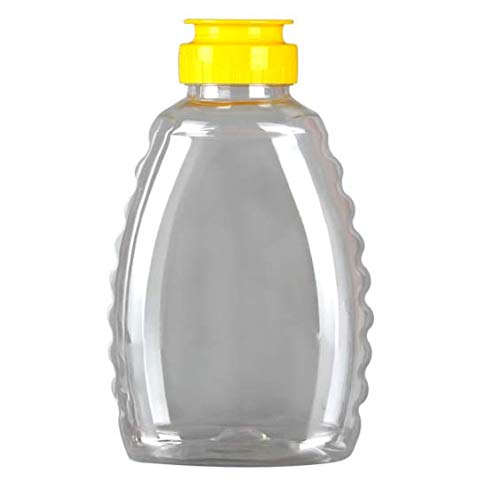 Skywin Honey Jar - Clear Plastic Squeeze Honey Bottles And Honey Container Dispenser With Flip Lid And Seal (10, 32Oz) #TOP2