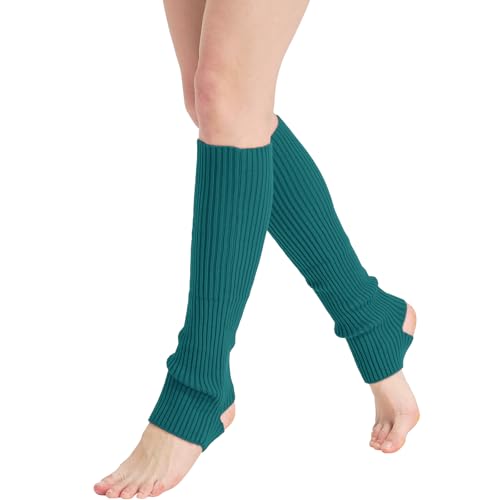 Image of Nanxson Knit Ribbed LegWarmer Women Knit Calf Accessories Leg Sleeves | Solid Neon Boot Socks,Y2K 80s Women's Lolita LegWarmer,Sports Party Yoga Dance Accessories,Winter Ankle Heap Kawaii Sock