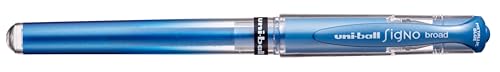 Set de 4 bolígrafos Uni-Ball Signo Broad UM-153 1.0mm multicolor miniatura 4