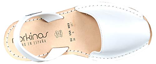 Women's Avarcas (8, White)2