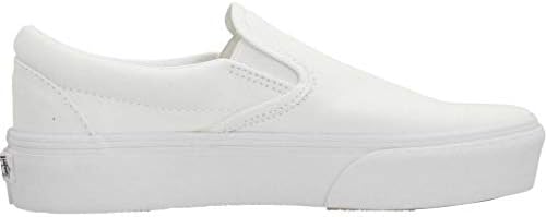 Vans Women's Classic Slip On Platform Sneakers, True White, 8.5 Women/7 Men | Image 3