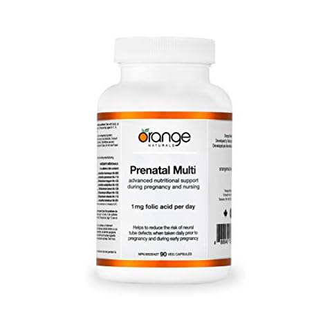 Orange Naturals Prenatal Multi Vegetable Capsules, 90 Count Cover