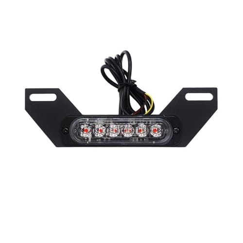 Feux arrière de plaque à LED B6 pour moto accessoire de signalisation 12V