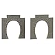 FALLER 120576 H0 2 Tunnelportale, 1-gleisig Spurweite H0