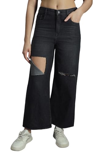 Image of HIGH Star Women's Regular Fit Mid Rise Jeans