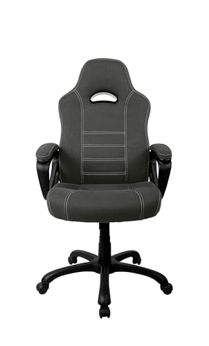 Black Gaming Chair Ergonomic Office Chair High Back Computer Chair with Lumbar Support Adjustable Height 360°-Swivel PU Leather Executive with Wheels for Adults Women Men (Gaming chair-02)
