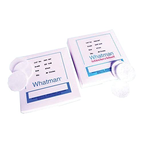 Whatman 1841-047 Glass Microfiber Prefilter, GMF 150, 4.7cm Diameter (Pack of 40)