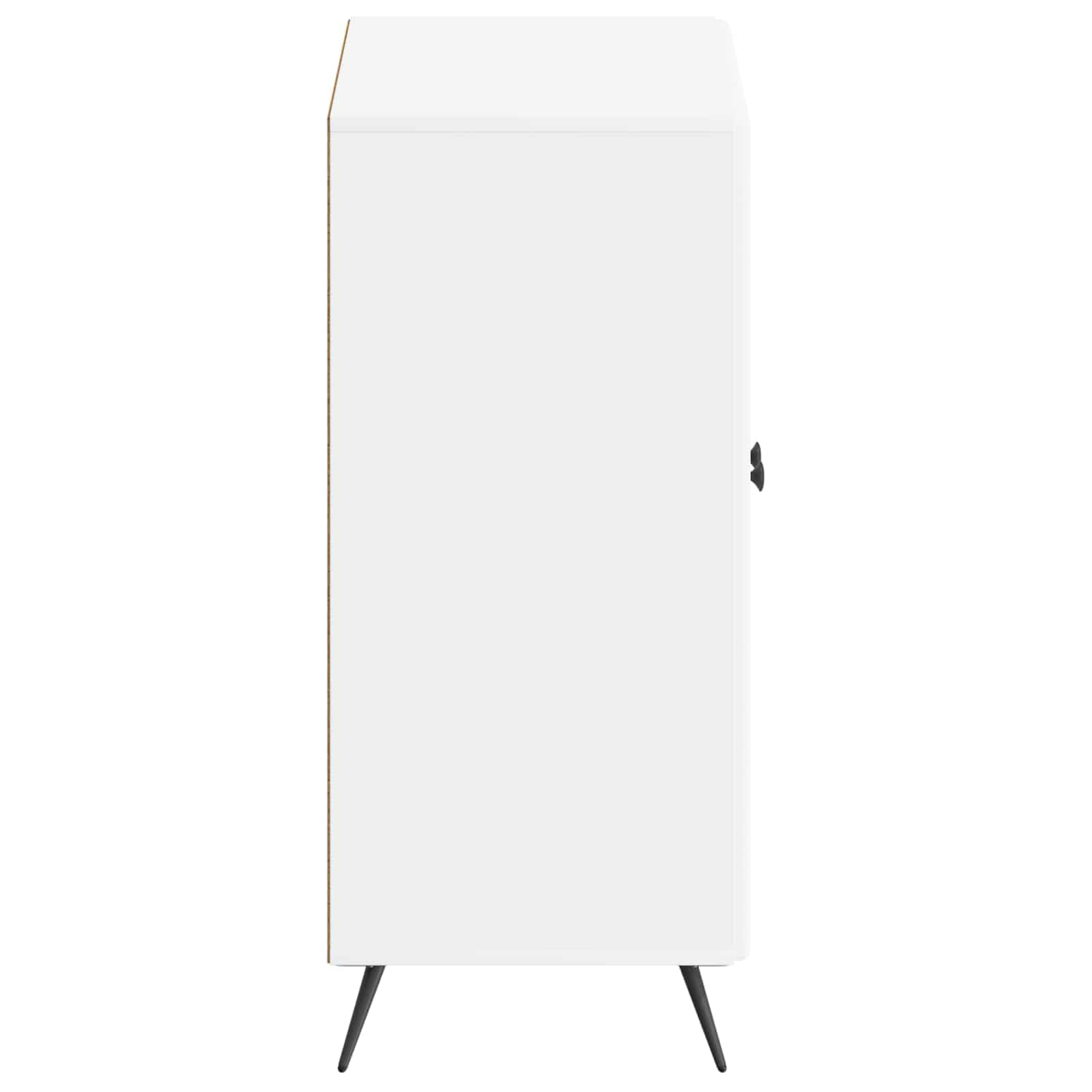 vidaXL Mobile per scarpe BREDA 59,5 x 39,5 x 90 cm Bianco
