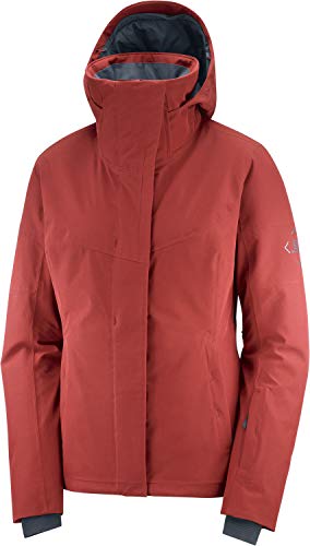 Salomon Women's Standard Speed Jacket, Red Dahlia, Small