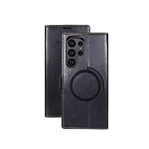 Étui à rabat en cuir pour Samsung Note 20 Ultra avec porte-carte antichoc