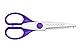 Wedo 771905 Konturenschere (Ziegelschnitt, Länge: 160 mm) magenta