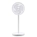 Stylies Ventilateur Turia - Modèle haut de Gamme, Oscillation 3D, Écran Tactile, Télécommande, extrêmement silencieux avec 25 cm de Diamètre