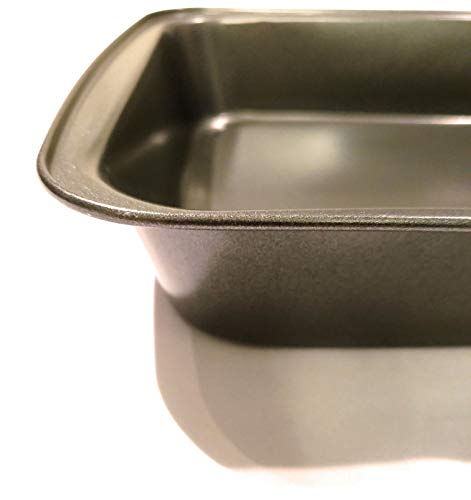 April Supply 9 Inch By 14 Inch Detroit Style Deep Dish Square Pizza Pan With Sauce Ladle Sicilian Rectangular Bake Dish With Stainless Steel Ladle #TOP6