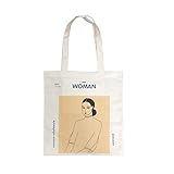 Hingucker garantiert! Die Tasche ist bedruckt mit einem Motiv von einer Frau Porträt gemalt durch Henri Matisse, welches sehr einfach aber auch extrem künstlerisch ist.