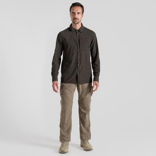 Craghoppers Mens Insect Shield Long Sleeve Pro Shirt V for Travel, Hiking and Outdoors3