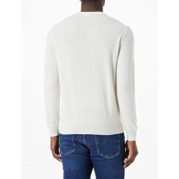 United Colors of Benetton SUÉTER DE Manga Larga con Cuello Redondo para Hombre