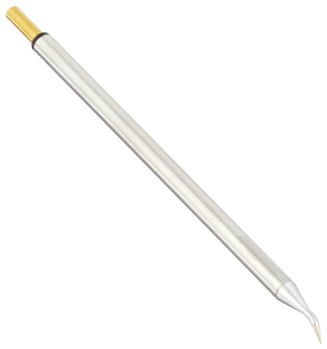 Image of Metcal SFP-CNB04 Series SxP Hand Soldering and Rework Cartridge for Most Standard Application, 421C Maximum Tip Temperature, Conical Bent, 0.4mm Tip Size, 15.21mm Tip Length